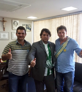 Deputado Anibelli Neto recebe a visita dos amigos de General Carneiro