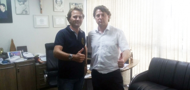 Visita do amigo Gusso de Almirante Tamandaré.