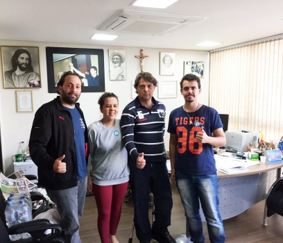 Deputado Anibelli Neto recebe visita de Lideres Estudantis