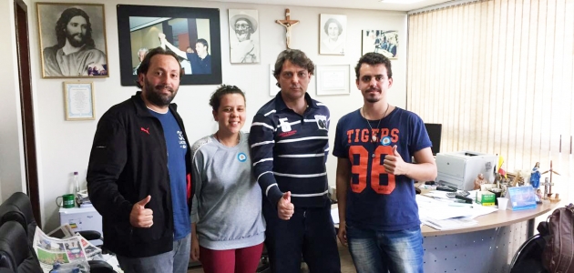 Deputado Anibelli Neto recebe visita de Lideres Estudantis