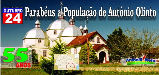 Parabéns Antonio Olinto