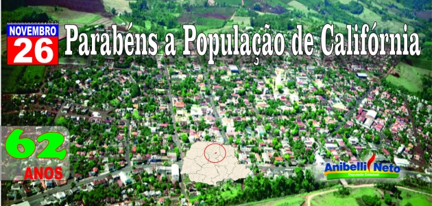 Parabéns Califórnia