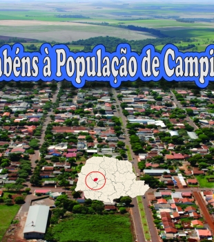 Parabéns à População de Campina da Lagoa