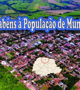 Parabéns à População de Munhoz de Mello