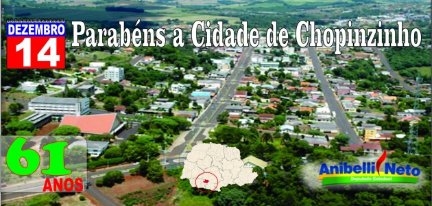 Parabéns Chopinzinho
