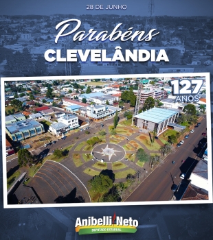 Parabéns à População de Clevelândia