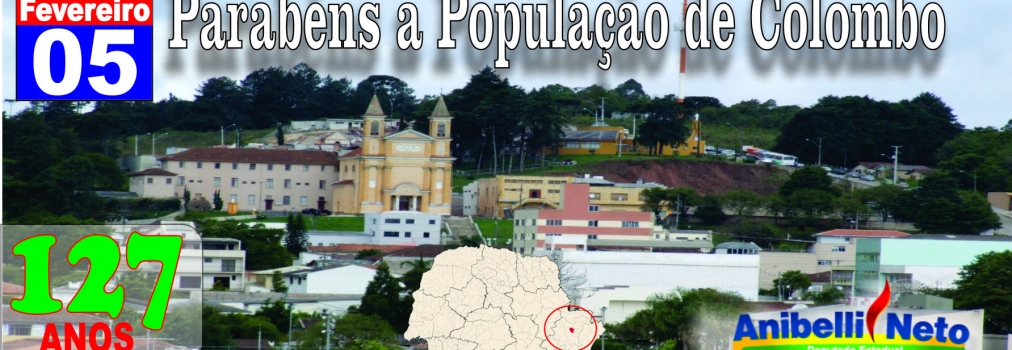 Parabéns a População de Colombo