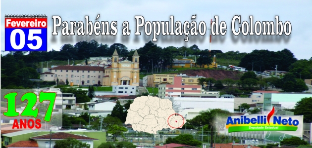 Parabéns a População de Colombo