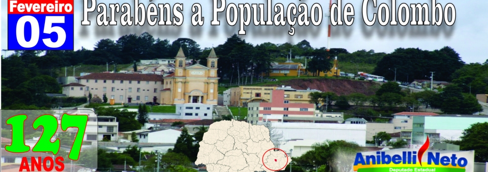 Parabéns a População de Colombo