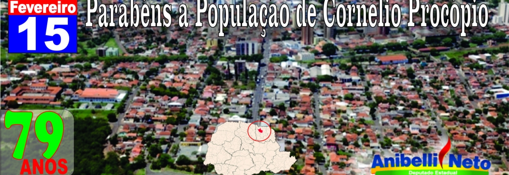 Parabéns a População de Cornélio Procópio