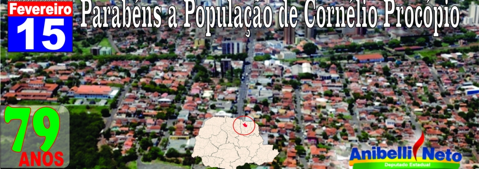 Parabéns a População de Cornélio Procópio