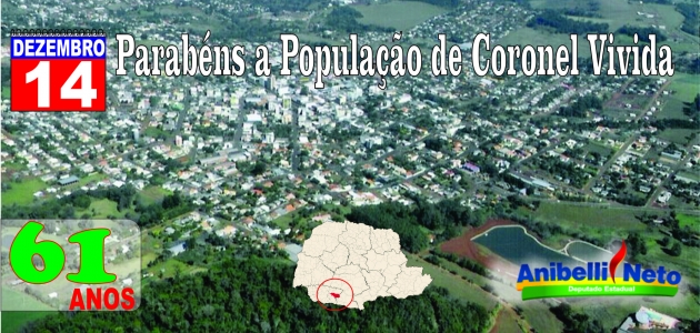 Parabéns Coronel Vivida