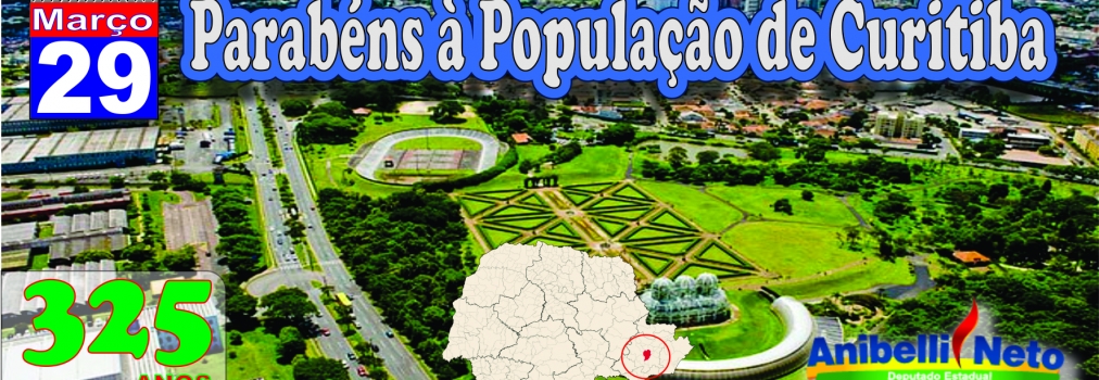 Parabéns à População de Curitiba