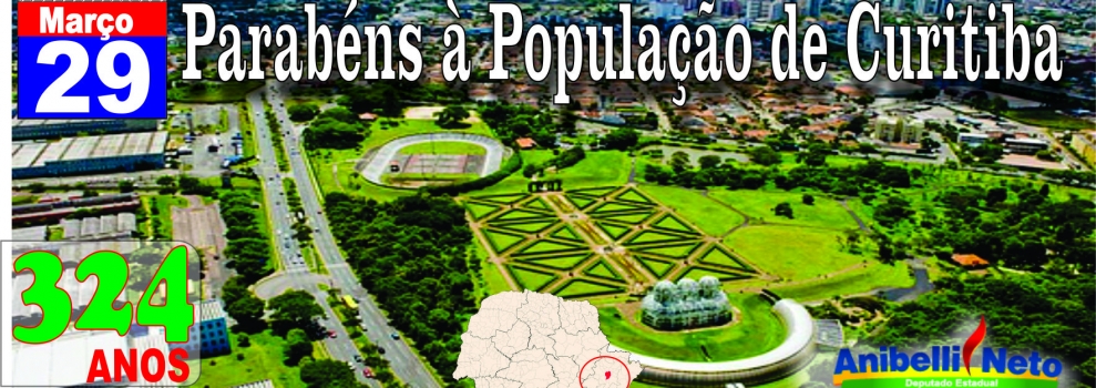 Parabéns à População de Curitiba