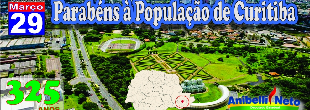 Parabéns à População de Curitiba