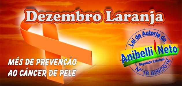 Campanha do “Dezembro Laranja” será lançada na Assembleia Legislativa nesta segunda-feira.