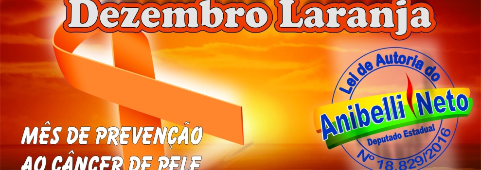 Campanha do “Dezembro Laranja” será lançada na Assembleia Legislativa nesta segunda-feira.