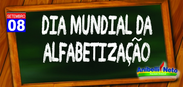 Dia Mundial da Alfabetização