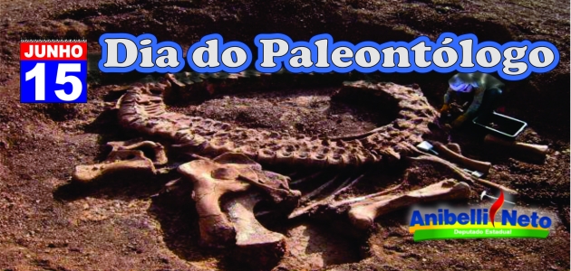Dia do Paleontólogo