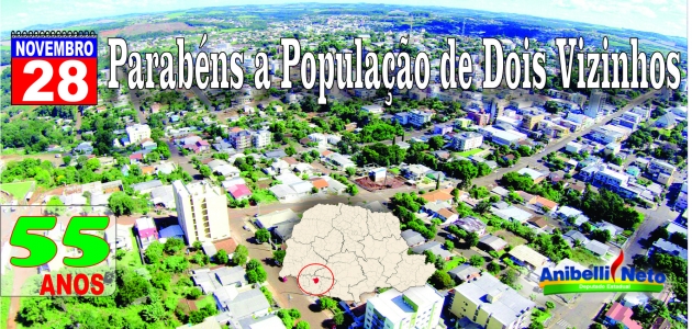 Parabéns Dois Vizinhos