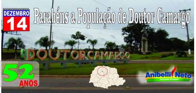 Parabéns Doutor Camargo