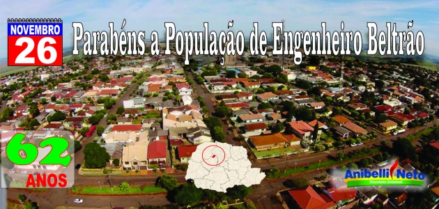 Parabéns Engenheiro Beltrão