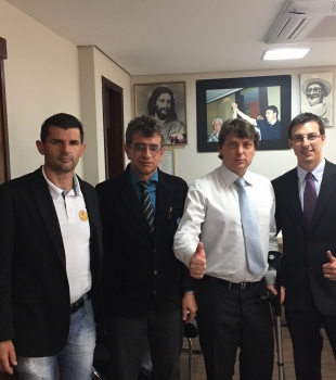 Prefeito Eleito de Chopinzinho visita Anibelli Neto