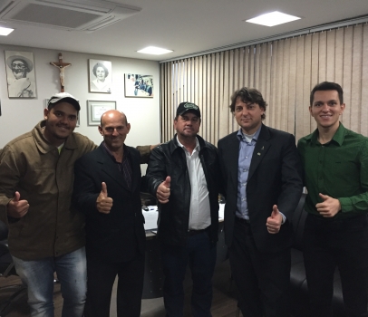 Vereadores de Moreira Sales visitam Anibelli Neto