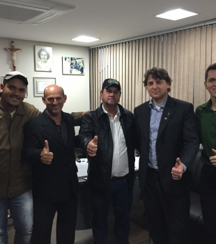 Vereadores de Moreira Sales visitam Anibelli Neto