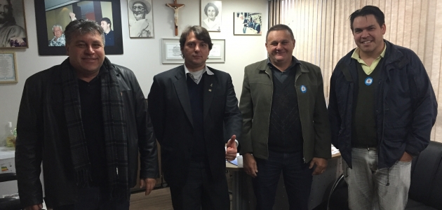 Lideranças de União da Vitória visitam Anibelli Neto