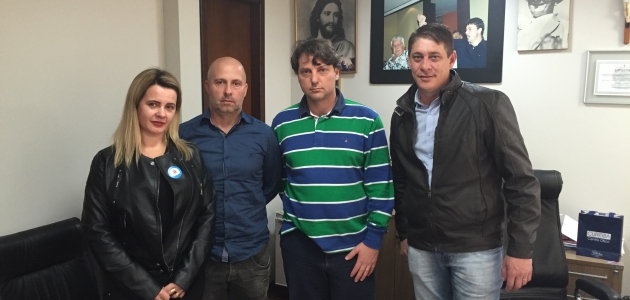 Vereadores de Paula Freitas visitam Anibelli Neto