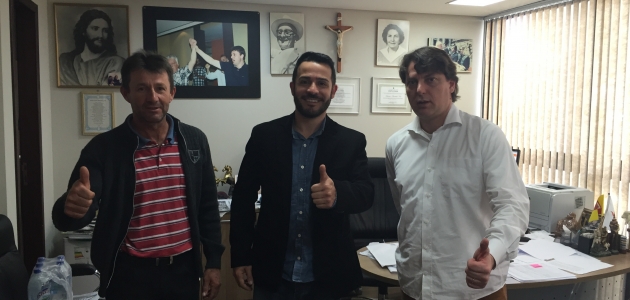 Lideranças de Santo Antonio do Sudoeste visitam Anibelli Neto