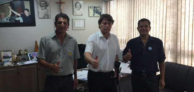 Autoridades de Rio Bom visitam Anibelli