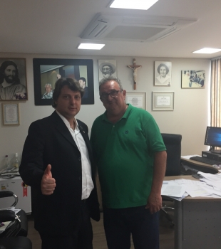 Vereador Barão visita Anibelli Neto