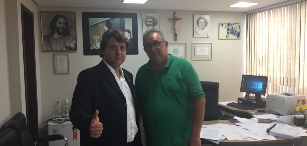 Vereador Barão visita Anibelli Neto