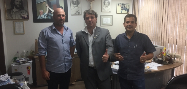 Lideranças de Rio Bom visitam Anibelli Neto