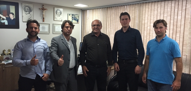 Prefeito eleito de Piên visita Anibelli Neto