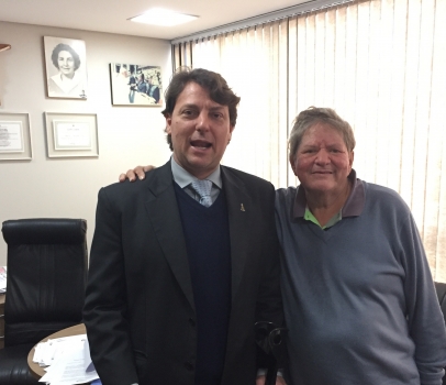 Vereador Wilmo visita Deputado Anibelli Neto