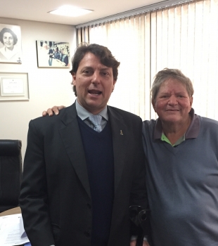 Vereador Wilmo visita Deputado Anibelli Neto