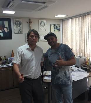 Vereador Alan Tatoo visita Anibelli Neto