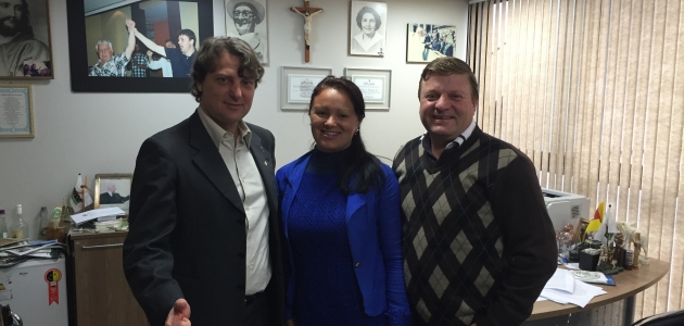 Vereador Nego, de Antonio Olinto, visita Anibelli Neto