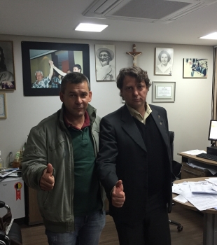 Professor Silberto visita Anibelli Neto