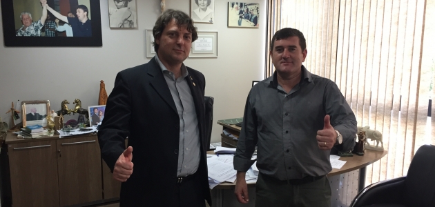 Prefeito de Quitandinha visita Anibelli Neto