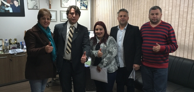 Professores de São Mateus do Sul visitam Anibelli Neto