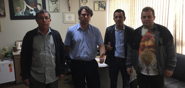 Vereadores de Santa Mônica Visitam Anibelli Neto