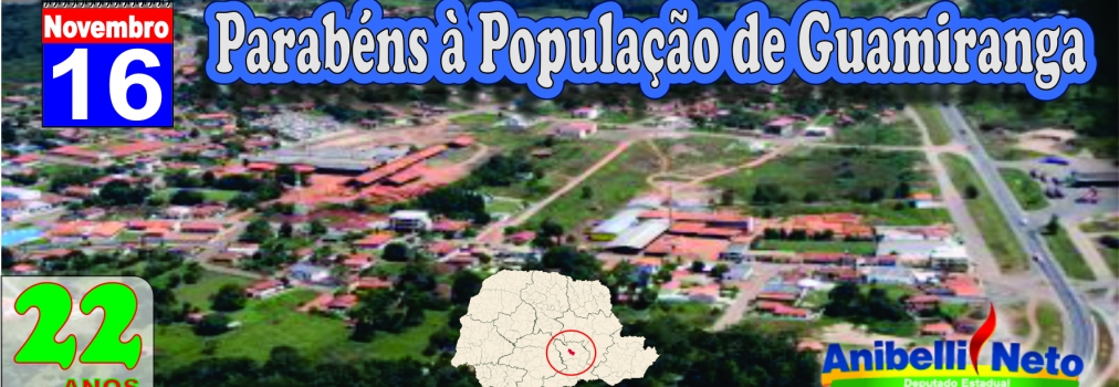 Parabéns à População de Guamiranga.