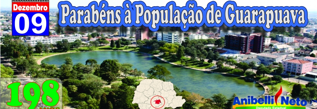 Parabéns à População de Guarapuava