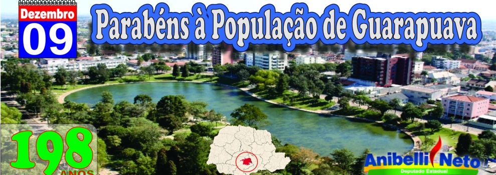 Parabéns à População de Guarapuava