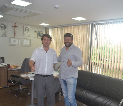 Prefeito Luciano Dias visita Anibelli Neto