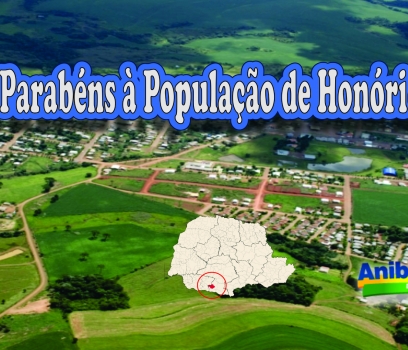 Parabéns à População de Honório Serpa